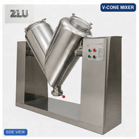 Agitateur homogénéisateur mélangeur de poudre sèche de détergent industriel automatique en acier inoxydable de type V, capacité 200L