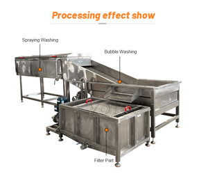 เครื่องล้างและทำความสะอาดแปรงกระเทียมขิงแครอทหัวหอม - Product Image 3