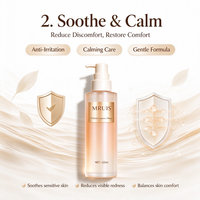 MRUIS Hydratation Profonde Apaisante Peaux Sensibles Extrait de Ferment Probiotique Essence Faciale Eau Renforce la Barrière Cutanée Douce