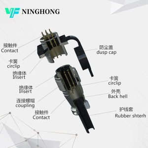 WS12 ws16 разъем для замены <span class=keywords><strong>weipu</strong></span> металлический разъем из цинкового сплава промышленный электронный авиационный разъем серии p - Product Image 4