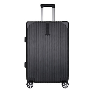 Valise à roulettes pour femme de 20 pouces avec roues pivotantes à 360 degrés, fermeture éclair de couleur unie, valise de voyage d'affaires - Product Image 5