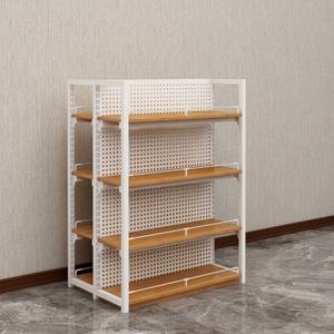 ชั้นวางของไม้ปรับระดับได้ราคาส่ง ชั้นวาง 5 ชั้น สำหรับคลังสินค้าและโรงรถ ติดตั้งง่าย - Product Image 4