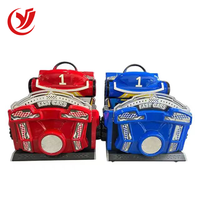 Simulateur de voiture de course d'arcade pour enfants de 22 pouces Machine de jeu à pièces en métal et en matière plastique pour le divertissement et l'amusement