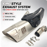 Système d'échappement complet de course modifié de qualité européenne pour moto V8, compatible JOG V8, DIO, BWS, ZX, DIO90, RR, DIO 26AA, ZX 26AA