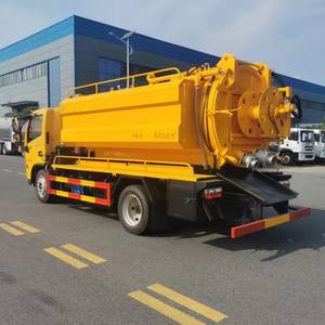 Camion Dongfeng <span class=keywords><strong>Duoli</strong></span> 4x2 entraînement manuel boîte de vitesses nettoyage aspirateur tuyau dragage camion d'aspiration des eaux usées - Product Image 5