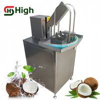 Machine à jus de noix de coco demi-coupe couvercle Machine à coupe ouverte fractionnement de la peau ouvre-coque Machine de découpe supérieure demi-coupe de noix de coco