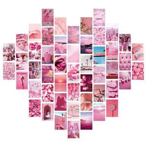 Kit de <span class=keywords><strong>collage</strong></span> mural néon, photos esthétiques, 50 pièces, 4x6, <span class=keywords><strong>photo</strong></span> murale, kit d'art, photos esthétiques pour mur - Product Image 2