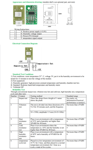 Module de capteur environnemental à technologie résistive Rhi-112a HRTM030 HTRM-07J5 pour la température et l'humidité, accessoires certifiés RoHS - Product Image 6