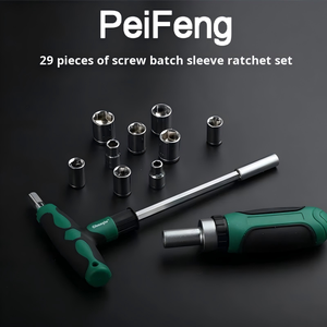 29 cái 3/8 "ổ đĩa Hex cấp công nghiệp Mini dụng cụ cầm tay sửa chữa xe ổ cắm công cụ thiết lập với 3-năm bảo hành - Product Image 1