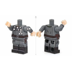 Bloques de Construcción de Plástico ABS de Partículas Pequeñas, Figuras Alemanas Ensambladas, Modelo UV, Aproximadamente 4 cm, Juguete Educativo de Construcción - Product Image 5