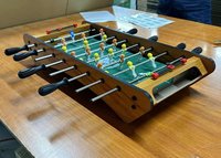 24 pouces en bois MDF interactif Mini pont en forme de jeu éducatif pour enfants baby-foot plateau de jeu vente jeu de sport de table