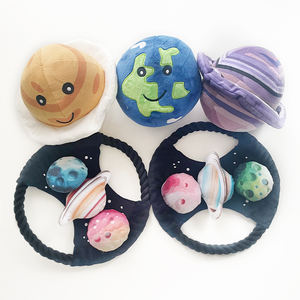 Venta caliente Cosmic <span class=keywords><strong>Planet</strong></span> series Juguetes de peluche para perros chirriantes para juguetes para masticar perros - Product Image 1