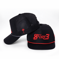 Casquettes de baseball sportives imperméables avec logo brodé personnalisé, casquettes de sport, casquette de golf pour hommes avec logo personnalisé