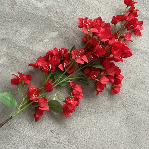 Fleurs en soie artificielles Bougainvillier, fleurs de prune triangulaires pour la décoration de mariage - Product Image 3