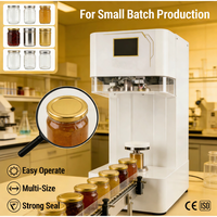 Scelleuse à induction électrique semi-automatique de conception moderne pour bouteilles et canettes, haute durabilité, économie d'énergie, machine d'emballage pour boissons