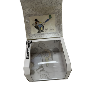 Boîte en papier à rabat personnalisée <span class=keywords><strong>DC</strong></span> <span class=keywords><strong>Comics</strong></span> avec fenêtre en PVC, emballage de présentation écologique pour figurines de <span class=keywords><strong>collection</strong></span> - Product Image 3