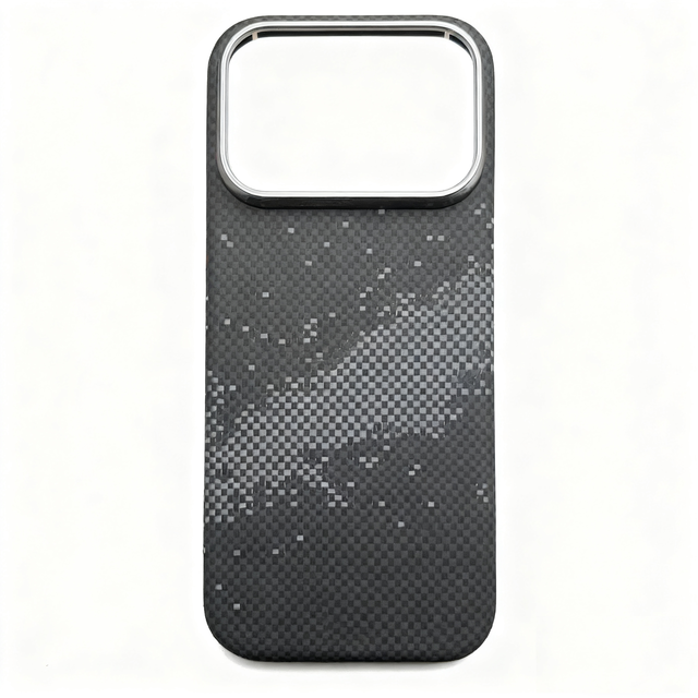 High Quality Carbon Fiber Phone Cases Magnetic Shockproof Phone Case for 17 Pro Max