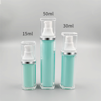 Nouvelle Bouteille Pompe Cosmétique de Luxe 2026 pour Lotion et Crème, 15ml 30ml 50ml, Flacon Airless avec Marquage à Chaud pour Shampoing, en PPWR