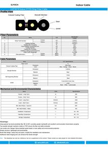 Giá xuất xưởng 1000m cáp quang FTTH cáp quang đơn chế độ trên không trong nhà ngoài trời cáp quang PVC 1 2 4 6 8 lõi - Product Image 6