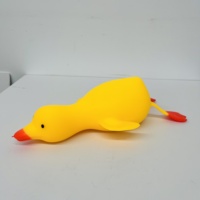 Entrepôt USA : Jouet anti-stress géant en forme de canard de 36 cm, canard jaune mignon, jouet de décompression, jouet promotionnel