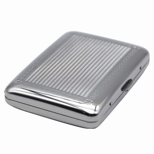 Caja de cigarrillos cuadrada con personalidad, caja de cigarrillos Vintage de Metal, doble cara para 16 Uds., soporte para caja de tabaco, resistente al agua - Product Image 2