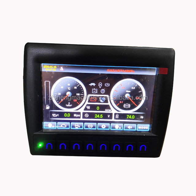 Construction Machinery Monitor Display Panel Excavator Instrument Panel