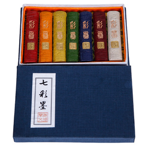 SINOART 5/7 couleurs ensemble <span class=keywords><strong>de</strong></span> bâtons d'<span class=keywords><strong>encre</strong></span> pigmentée ensemble <span class=keywords><strong>de</strong></span> blocs d'<span class=keywords><strong>encre</strong></span> <span class=keywords><strong>de</strong></span> <span class=keywords><strong>couleur</strong></span> pour la peinture à l'<span class=keywords><strong>encre</strong></span> <span class=keywords><strong>de</strong></span> calligraphie japonaise chinoise - Product Image 1