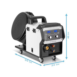 Soldadoras Alemanas de Alta Resistencia de Pulsos Simples/Dobles, Máquina de Soldar Trifásica de 400V para Stahl Werk MIG500DP - Product Image 2