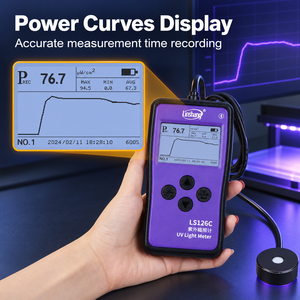 LS126C Portable UVC <b>Light</b> Meter for UV Sterilization Lamp Intensity Monitoring and <b>Wireless</b> Data Analysis - Product Image 6