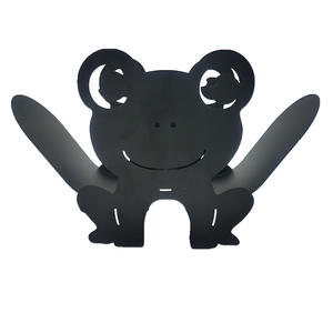 Bon prix conception personnalisée drôle <span class=keywords><strong>grenouille</strong></span> décor papier toilette rouleau panier support porte-mouchoirs pour salle de bain maison ou cuisine noir porte-papier hygiénique - Product Image 2