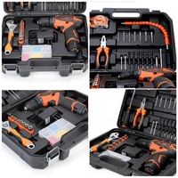 Perceuse-Visseuse Électrique Professionnelle Lithium 12V/21V pour Réparation Domicile, avec Clé et Tournevis, Ensemble Personnalisable OEM