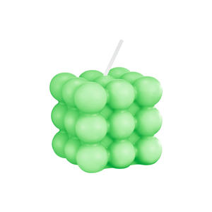 Bougie parfumée créative en forme de <span class=keywords><strong>bulle</strong></span> Rubik's Cube, simple, pour la maison, avec feuille d'or, vente en gros - Product Image 5