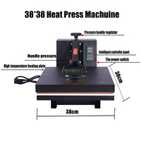 Presse à chaud par sublimation 40x60, presse à chaud manuelle 38x38, vente directe en usine, 2023, Offre Spéciale