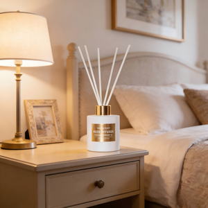 น้ำมันหอมระเหยอโรมาเธอราพีแบบไม่ใช้ไฟ กล่องของขวัญตกแต่งบ้าน ของประดับตกแต่งภายใน น้ำหอมปรับอากาศในห้องน้ำ กลิ่นดอกพุด กลิ่นหอมสดชื่น - Product Image 4