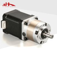 Kaihong 42x42x60mm Presisi Tinggi 42mm Nema17 Hybrid Mini Planetary Reducer Gearbox Rasio 10:1 DC24V 2-Fase CE Motor Stepper