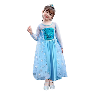 Vestidos de Princesa HP para Niñas, Disfraces de Carnaval de la Película Elsa para Fiestas de Cumpleaños - Product Image 5