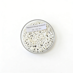 Chlorure de magnésium hexahydraté granulaire 46% min. Qualité industrielle MgCl2.6H2O CAS 7791-18-6 EINECS 232-094-6 Marque pour la fonte de neige - Product Image 1