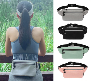 Large Capacity Waterproof Wear-Resistant Fitness Gear Waist Jogging Bags Multi-Functional <b>Running</b> Sports <b>Running</b> Belt - Product Image 1