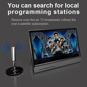 Smart <span class=keywords><strong>TV</strong></span> Android portable <span class=keywords><strong>12V</strong></span> pour caravane <span class=keywords><strong>camping</strong></span>-<span class=keywords><strong>car</strong></span> 14 16 18 20 32 pouces définition HDTV DVB-T2 batterie rétroéclairée par LED intégrée - Product Image 3