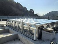 Réservoir de stockage d'eau isolé en acier inoxydable de qualité alimentaire avec mousse de polyuréthane pour système de chaudière à pompe à chaleur solaire – Garantie 1 an