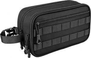 Trousse de Toilette de Voyage Tactique Molle de Luxe Personnalisée pour Outils EDC et Kit de Rasage – Vente en Gros - Product Image 2