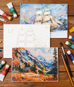 Livre de <span class=keywords><strong>coloriage</strong></span> à l'aquarelle, livre d'aquarelle pour adultes : libérez votre expression artistique - Product Image 1