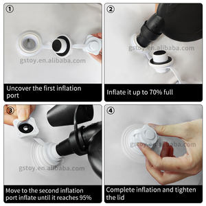 Baignoire de naissance gonflable pour bébé en PVC EN71, ensemble de <span class=keywords><strong>piscine</strong></span> de naissance à domicile pour les mamans avec doublure, pompe électrique, sac de rangement - Product Image 6