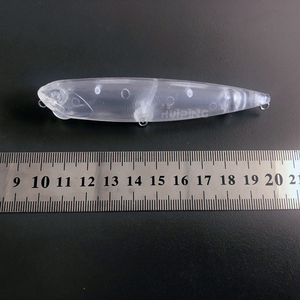 Leurre de pêche <span class=keywords><strong>Realis</strong></span> <span class=keywords><strong>Pencil</strong></span> 100 non peint, corps de leurre flottant, stickbait, 100 mm, 14,3 g, leurre artificiel dur pour brochet, perche - Product Image 5