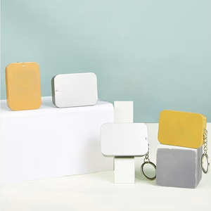 Trẻ Em Chịu Mài Mòn Hình Chữ Nhật Hộp Thiếc Với Push-Kéo Keyring Trượt Nắp Cho Thuốc Mints Cho Y Học Lưu Trữ Với Nhãn Dán - Product Image 5