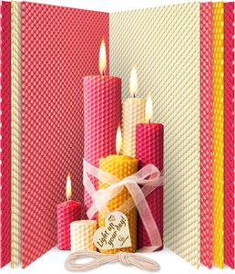 <span class=keywords><strong>Kit</strong></span> de fabrication de bougies en <span class=keywords><strong>cire</strong></span> <span class=keywords><strong>d</strong></span>'<span class=keywords><strong>abeille</strong></span> 2026 - Artisanat pour femmes, bougies de luxe, cadeaux pour les arts et l'artisanat, fournitures <span class=keywords><strong>d</strong></span>'art moderne, ensemble <span class=keywords><strong>d</strong></span>'artisanat, <span class=keywords><strong>d</strong></span>écoration intérieure - Product Image 5