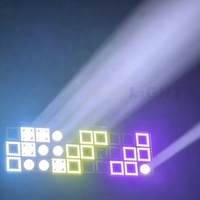 Luz Estroboscópica LED Multifunción de 400W para Discoteca, 30 LED Blancos de 10W, Efecto de Matriz de Haz de Luz, 600 LED RGB, Iluminación para Fiestas, DJ Móvil y Escenarios