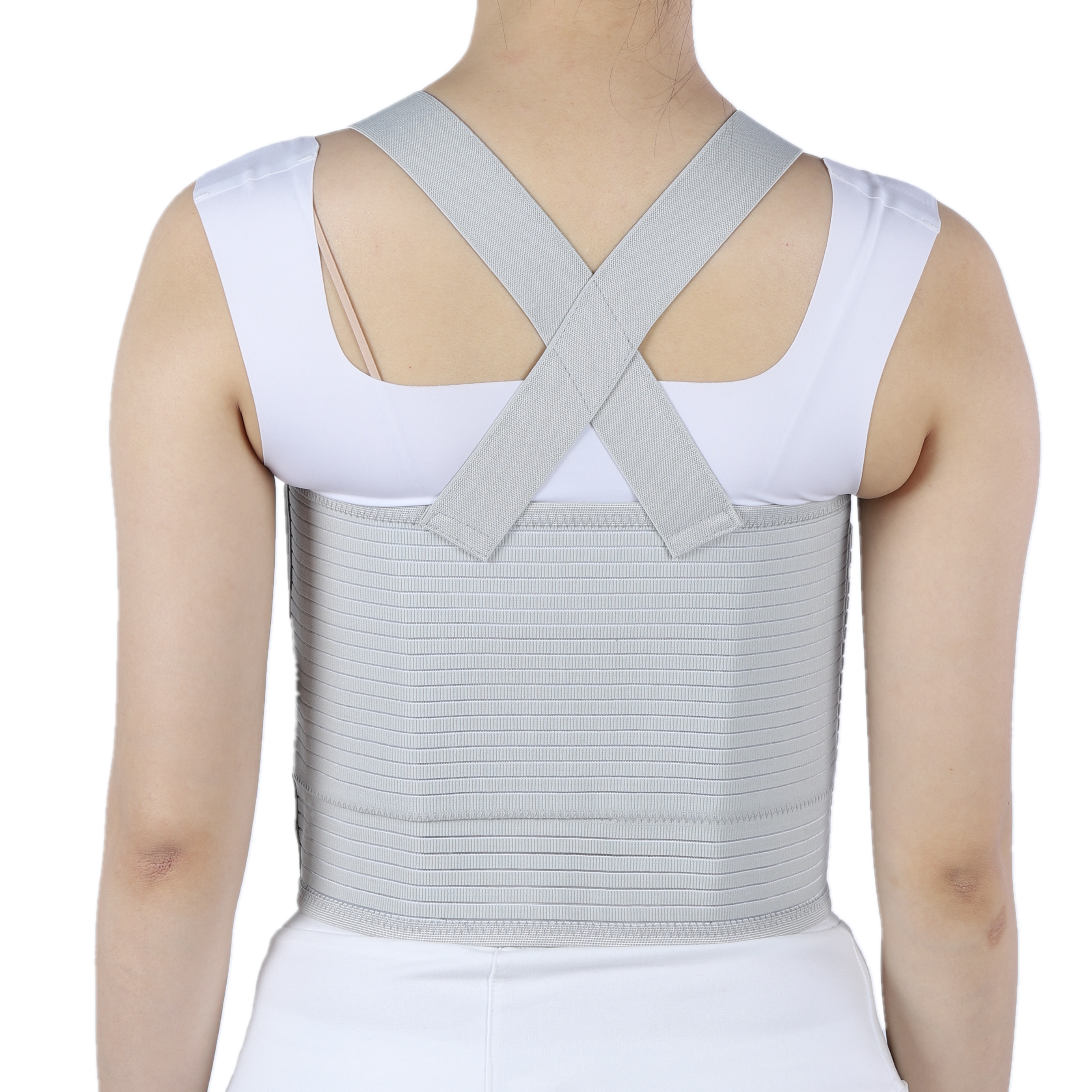 Rib And Chest Support Brace Broken Rib Brace Breathable Rib Belt For Sore Or Bruised Ribs Support, Sternum Injuries, Dislocate