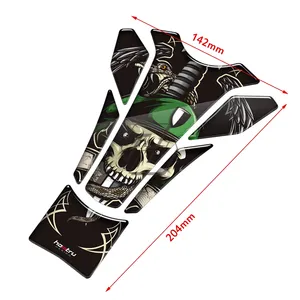 Accessoires de <span class=keywords><strong>moto</strong></span> en résine 3D, protection de réservoir de carburant, autocollant pour Honda Yamaha Suzuki Kawasaki <span class=keywords><strong>Triumph</strong></span> Aprilia - Product Image 2