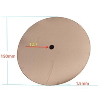 Performance de polissage optimale Disque de polissage en cuivre Pierres précieuses Facettage Angle optique Machine Pièces de rechange Outils de bijouterie Équipement